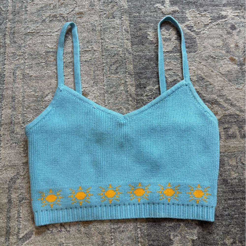 La Hearts Knit Tank NWT